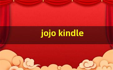 jojo kindle